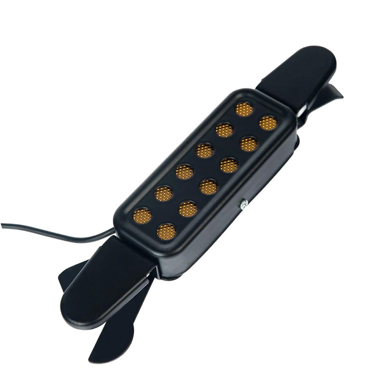 Guitarra Pickups 6.35mm Jack Ingresso Amplificatore Cavo Per Chitarra Acustica Microfono Attivo Foro Sonoro Clip Pickup Pickup professionale per chitarra acustica