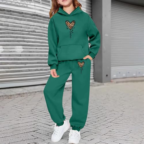 Tenue décontractée chaude enfant pour jeux et sorties léopard