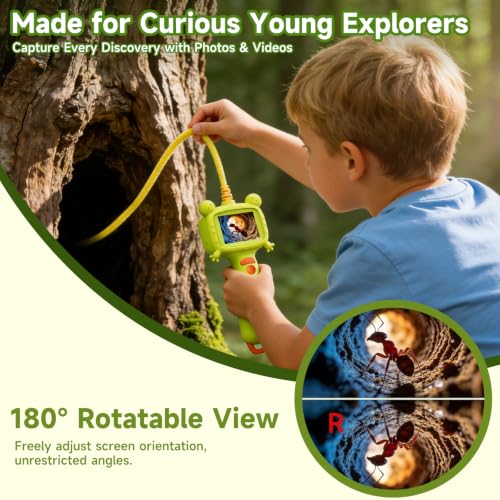 Kids Borescope Camera with Light, Snake Camera Toys for Boys Girls Age 3+ - image 3