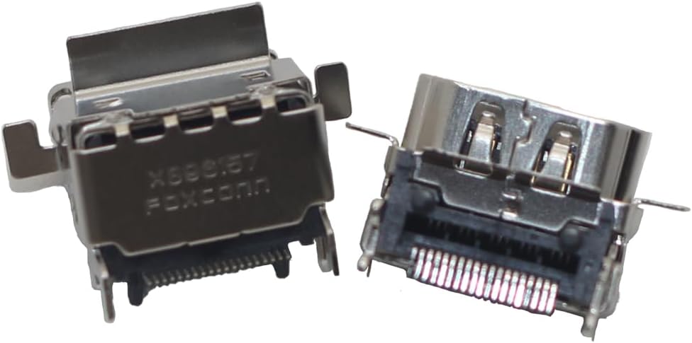 2X HDMI Port Connector Socket Replacement for Microsoft Xbox One S Slim