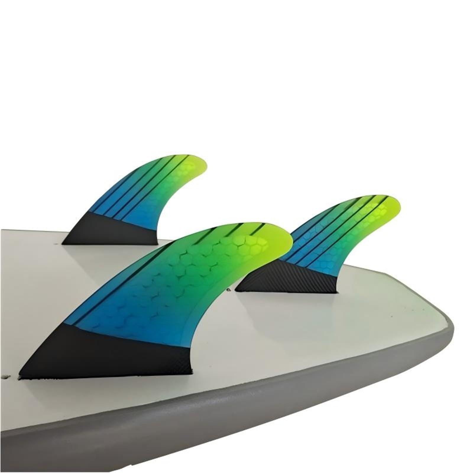 M Tri Fins Aletas for Tablas de Surf Fibra Carbono Propulsor Aletas Fácil de reemplazar