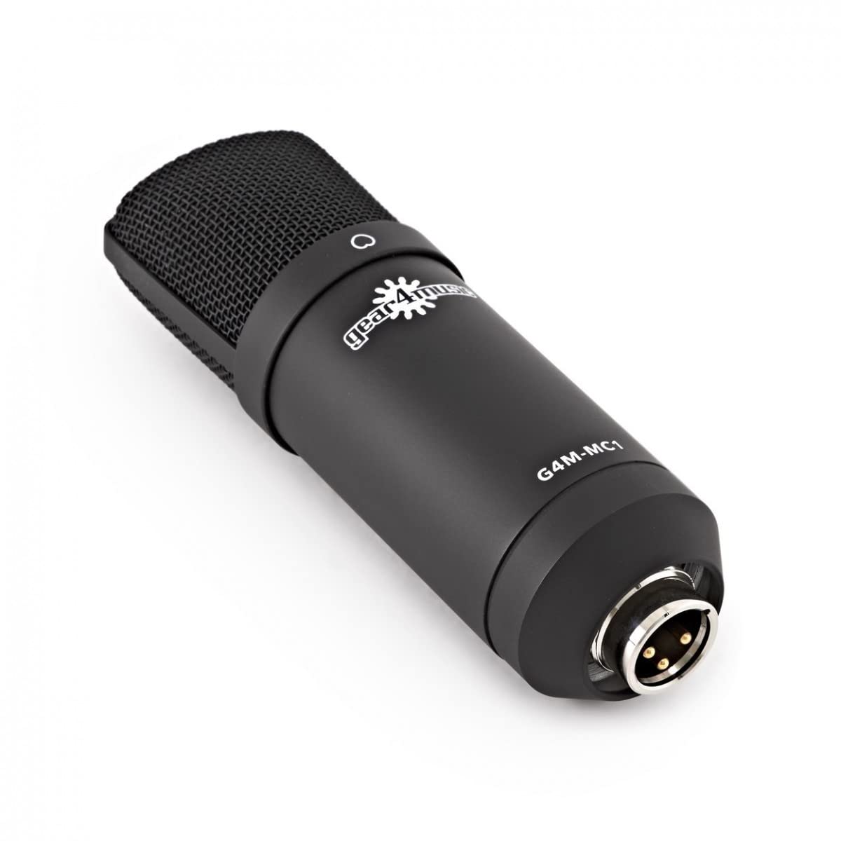 Gear4Music Kondensatormikrofon-Bundle XLR - Studio-Mikrofon-Set für Gesang