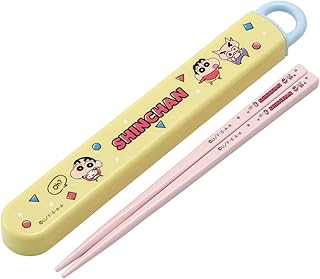 スケーター(Skater) 箸 16.5cm 箸箱セット クレヨンしんちゃん 23 子供用 抗菌 日本製 ABS2AMAG-A