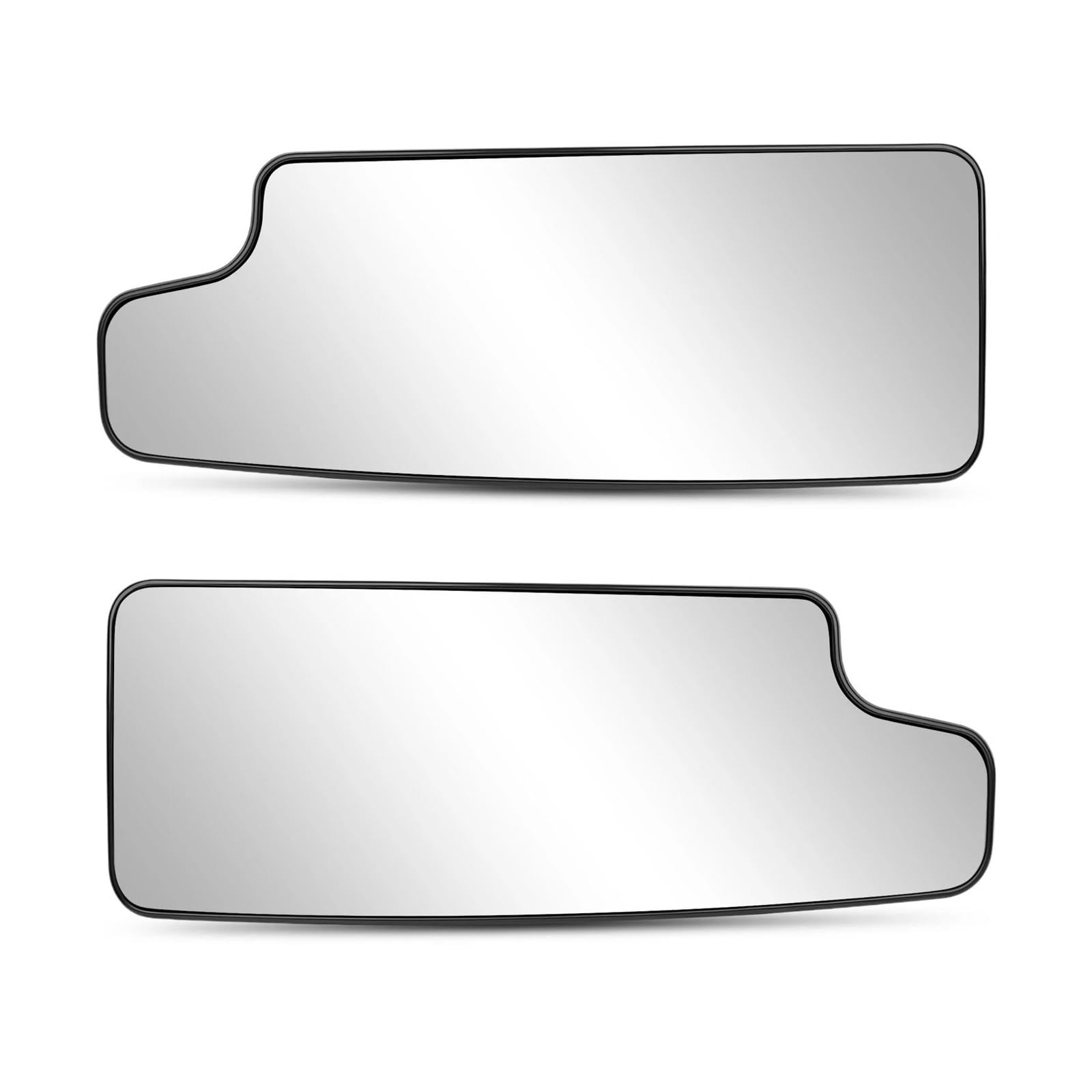 Wing Mirror Glass For Chevy For Silverado 1500 LHD Left Right Door Rearview Mirror Towing Lower Small Glass Convex Heated Car Rearview Accessories(Hot Left)