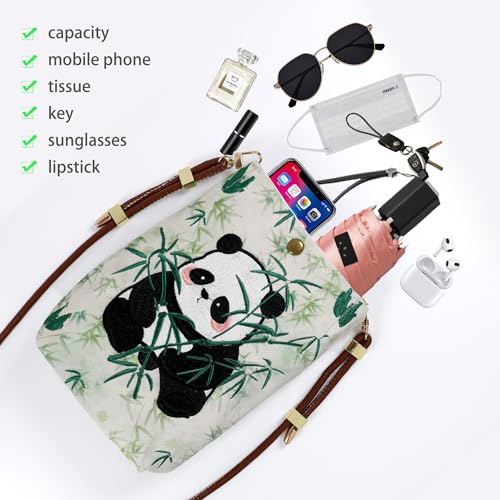 Small Crossbody Bags for Women Cell Phone Sleeves - Adjustable Strap & Double-Sided Printing, Fits 7'' Phones4