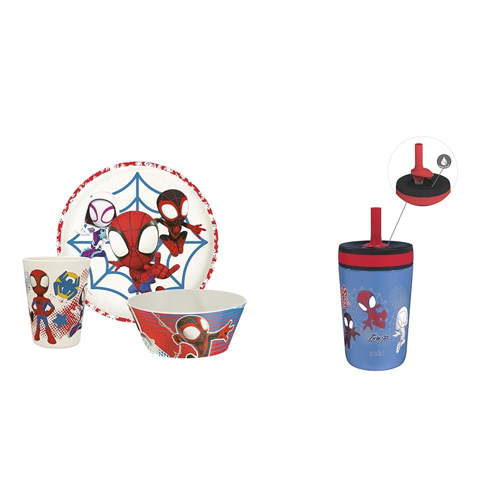Amazon.com: Zak Designs Spidey and His Amazing Friends Kids