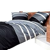 Baumwoll Bettwäsche – 100% Baumwolle - hautsympathisch, duftig leicht mit angenehm glatter Oberfläche - Ökotex Zertifikat Standard 100 Prüfnummer 08.0.63128