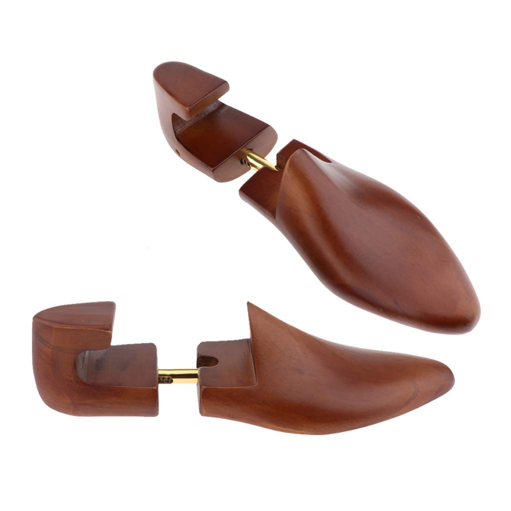 Skórzane rozciągacze do butów, Prawidła do butów brązowe różne rozmiary 2 szt(Size 43)