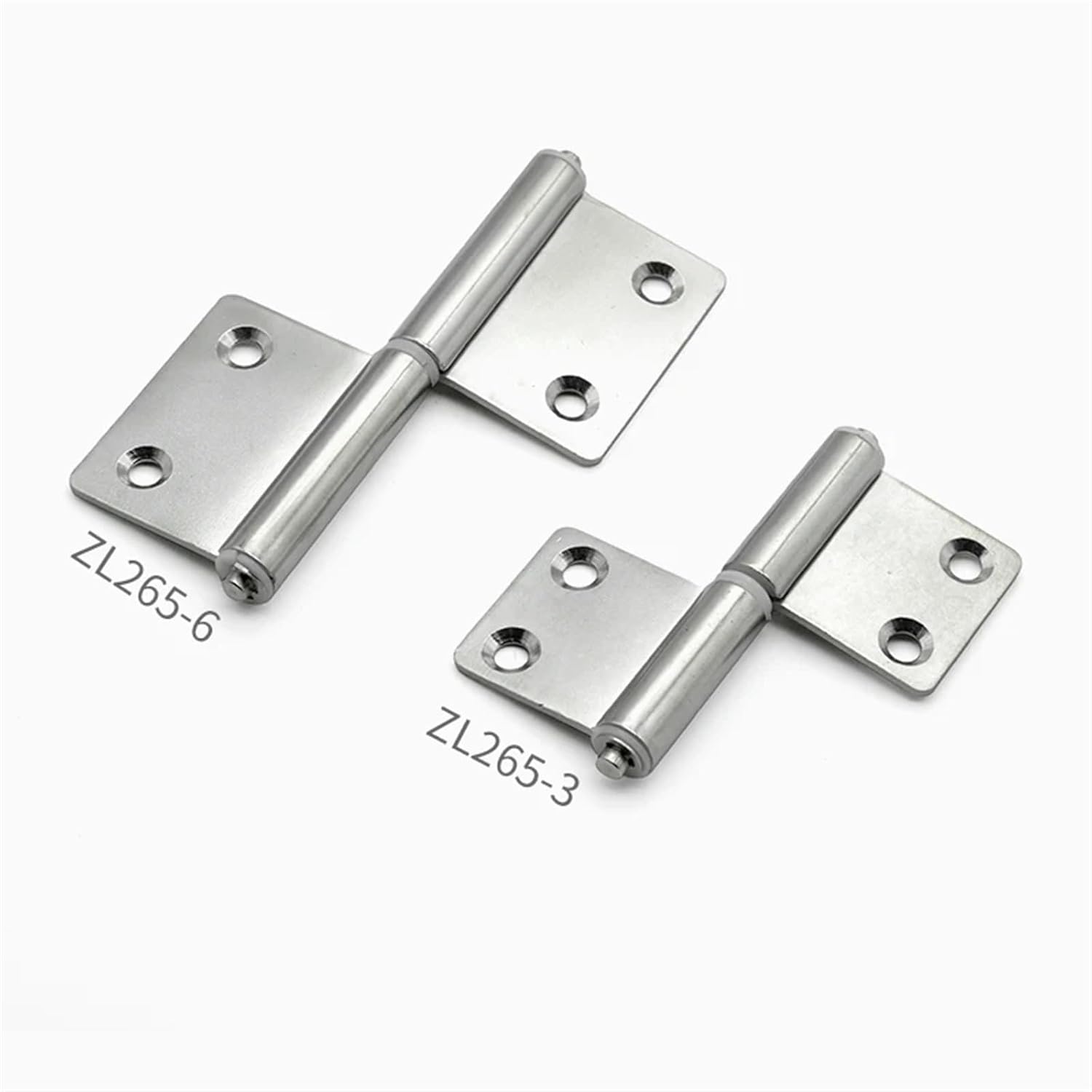 Hinge Bearings Can Rotate Flag Shaped Stop Mute Buffer 304 Stainless Steel Industrial Hardware Hinge 1Pcs(ZL265-6 Right)