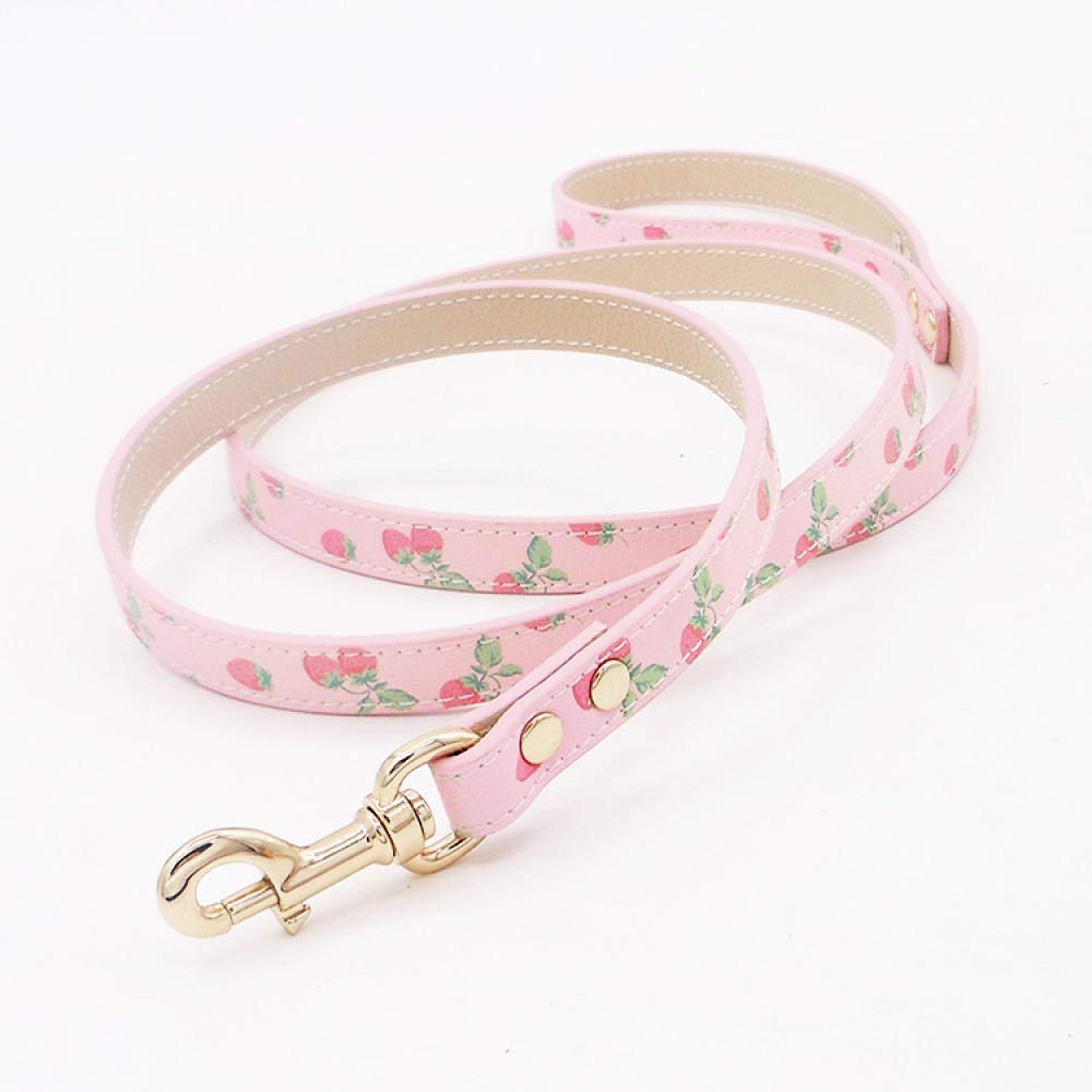 Correa para Mascotas Collar de Cuero Genuino para Mascotas, Collar para Perros Boutique, Lujoso Collar de Cuero Suave para Perros, diseñador distinguido Exclusivo de Plomo-Verde_S