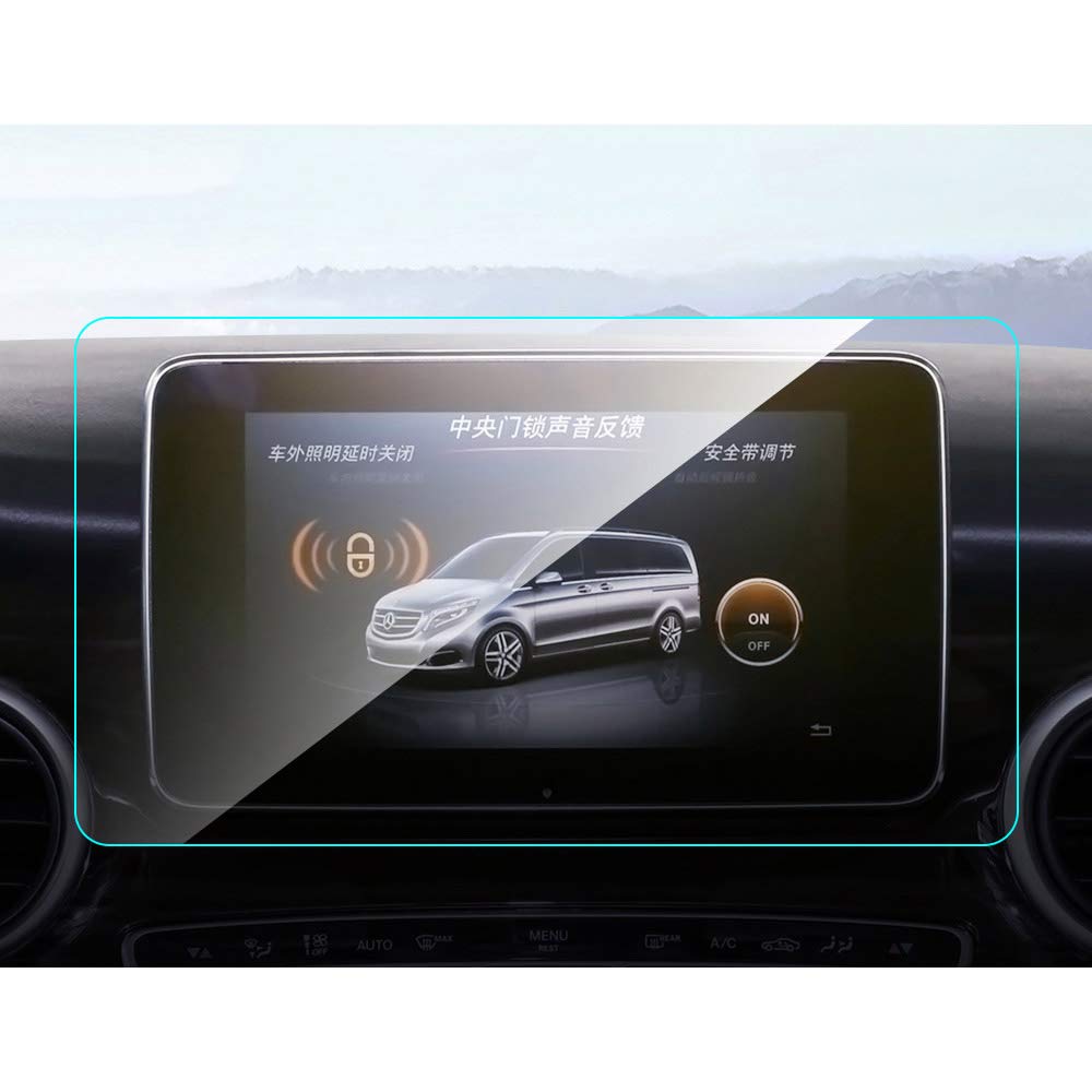 Car GPS Navigation Screen Protector HD Tempered Glass,For Mercedes W204 W205 X253 W219 W166 X166 W447 C V GLC CLS GLE GLS Class