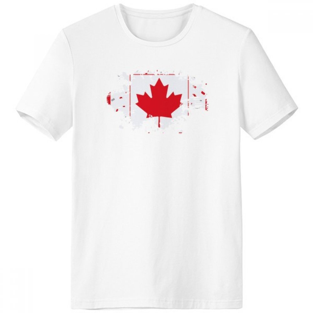 T-shirt Maple Leaf multicolore idéal pour le 4 juillet en XL - 4