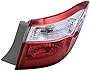 Compatible with 14-16 Toyota Corolla Tail Light Assembly Replacement Brake Stop Light Lamp Lens Housing-Right Side