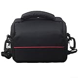 Taille et organisation optimales : avec des dimensions de 15 x 22 x 18 cm, ce sac pour appareil photo offre suffisamment d'espace pour accueillir votre appareil photo reflex numérique, vos objectifs et autres accessoires. L'intérieur bien organisé avec des séparateurs réglables vous permet de personnaliser le rangement en fonction de vos besoins spécifiques.