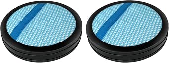 Vacuum Cleaner Filter, 2 Pcs 3.5x3.5inch Washable Filter Replacement Filter Fit for FC6402 FC6405 FC6408 FC6409 Vacuum Parts