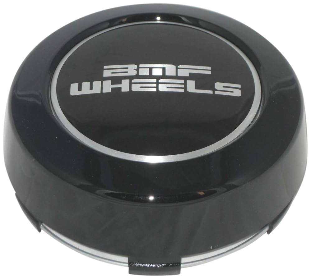 BMF Wheels 8 Lug Gloss Death Metal Black Wheel Rim Center