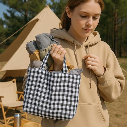Bolso Tote Urbano para Mujer CHUNFO con Rayas miniatura 7