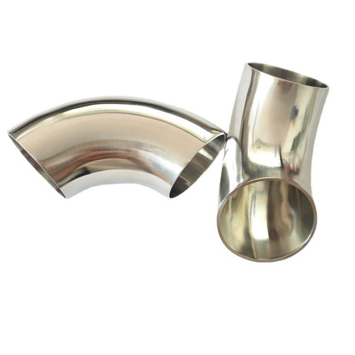 Codo De 90 Grados, 1 Tubo Curvado De Acero Inoxidable 304, Silenciador De Tubo De Escape De Coche, Tubo Soldado (Size : 219x3mm)