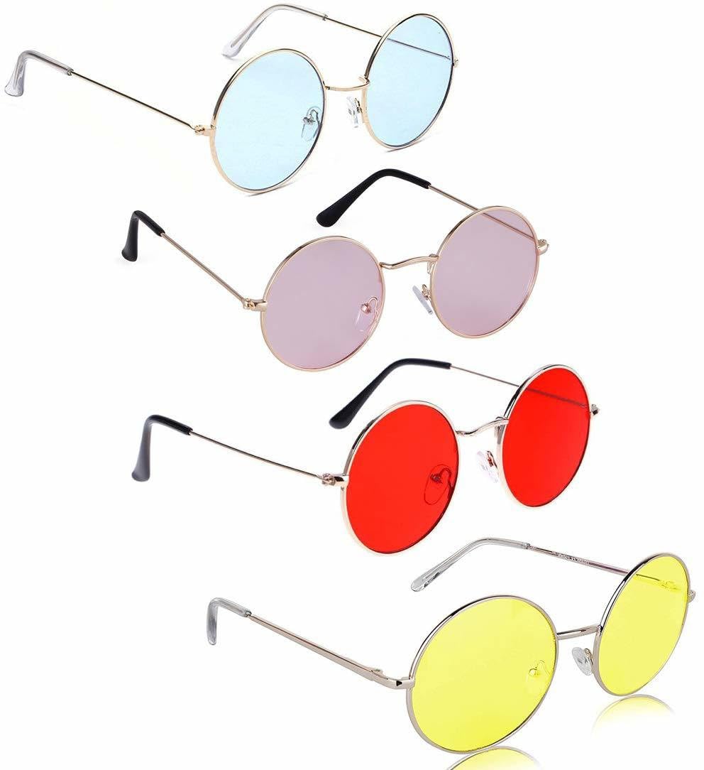 sunwear Stylish Sunglasses For Men & Women rnd gld-blu mno,arjun rdy slv-ylo mno sun c_bz-picture-39