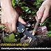 Imagen de RoverTac Cuchillo de Bolsillo Multiherramienta Camping Cuchillo Regalos para Hombres Papá Esposo 18 en 1 Multi Herramienta Cuchillo Alicates Tijeras Sierra Sacacorchos 9-Pack Destornilladores