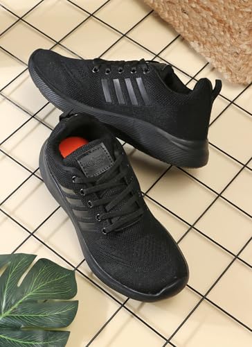 Image of Men's Sports Shoes with Memory Foam Cushioned Insole|Running Walking Gym Training Jogging Athletics|Comfortable & Stylish|Casual & Lightweight|Slipon Sneaker