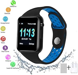 SUNETLINK Bluetooth Smart Watch with Touch Screen, Android Watch Phone Fitness Tracker