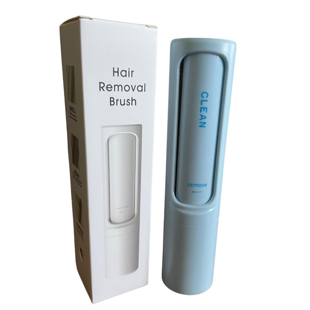 Mymba - Cepillo Quitapelo - Quitapelos de Mascotas - Ideal para Sofás, Ropa, y Alfombras - Reutilizable y Portátil - Quita Pelo Perro y Gato (Azul)