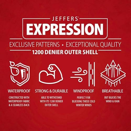 Jeffers Expression 1200 Denier Waterproof Horse Blanket 87"
