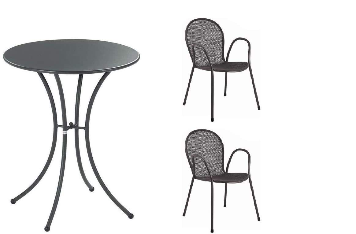 Table extérieure Pigalle EMU pour moments bistrot sur balcon et terrasse