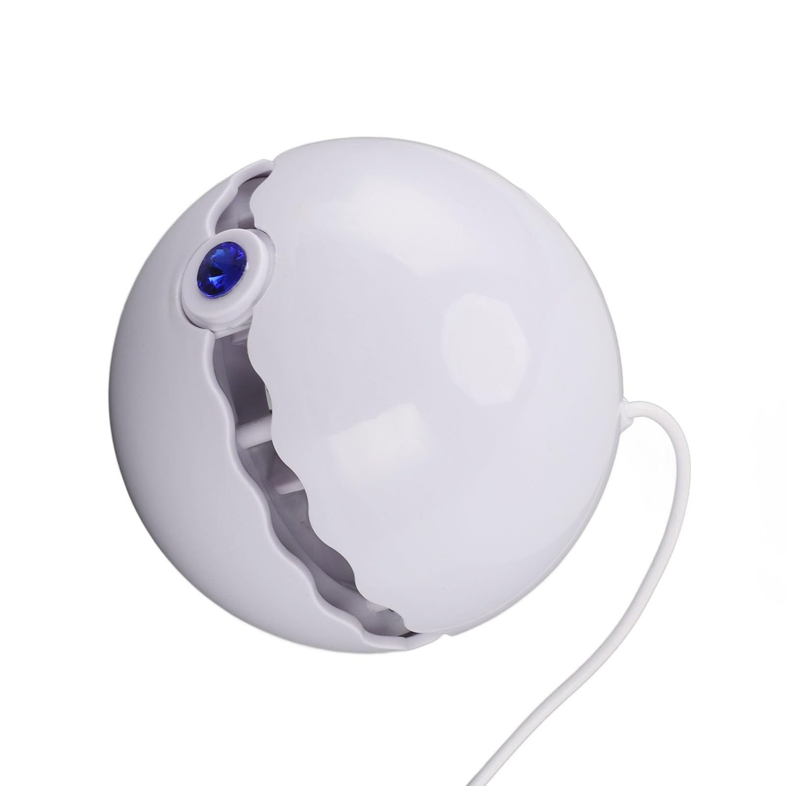 Mini Zmywarka, Ultradźwiękowa Zmywarka o Wysokiej Częstotliwości 20000 Hz, Zasilana Przez USB z przyssawką do Domowej Kuchni Dokładne Czyszczenie Motion Wielofunkcyjna Lekka (BLUE)