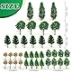Modellbau Bäume 38 Pcs,Architektur Bäume 3-13cm,Diorama Baum,Diorama Modellbau Bäume,Modellbau Zubehör,Feengarten Zubehör,Miniatur Feengarten Zubehör,Miniatur Deko,Diy Landschaft,Miniaturlandschaften