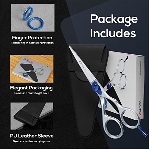 Tesoura de barbeiro japonesa de aço inoxidável Suvorna 5,5