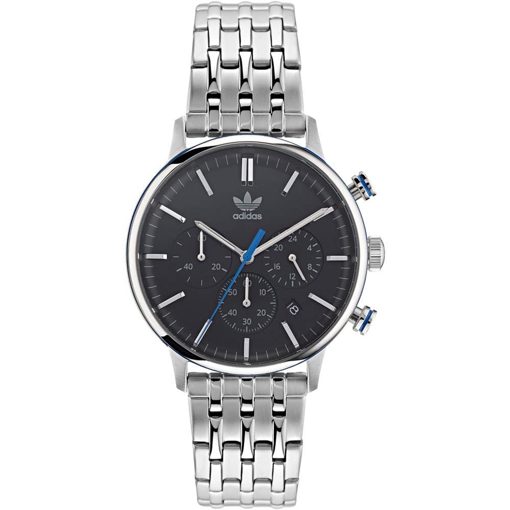 Adidas Men Stainless Steel Originals Analog Black Dial Watch-Aosy22018, Band Color-Silver (B0B3M6LG8K) Amazon Price History, Amazon Price Tracker