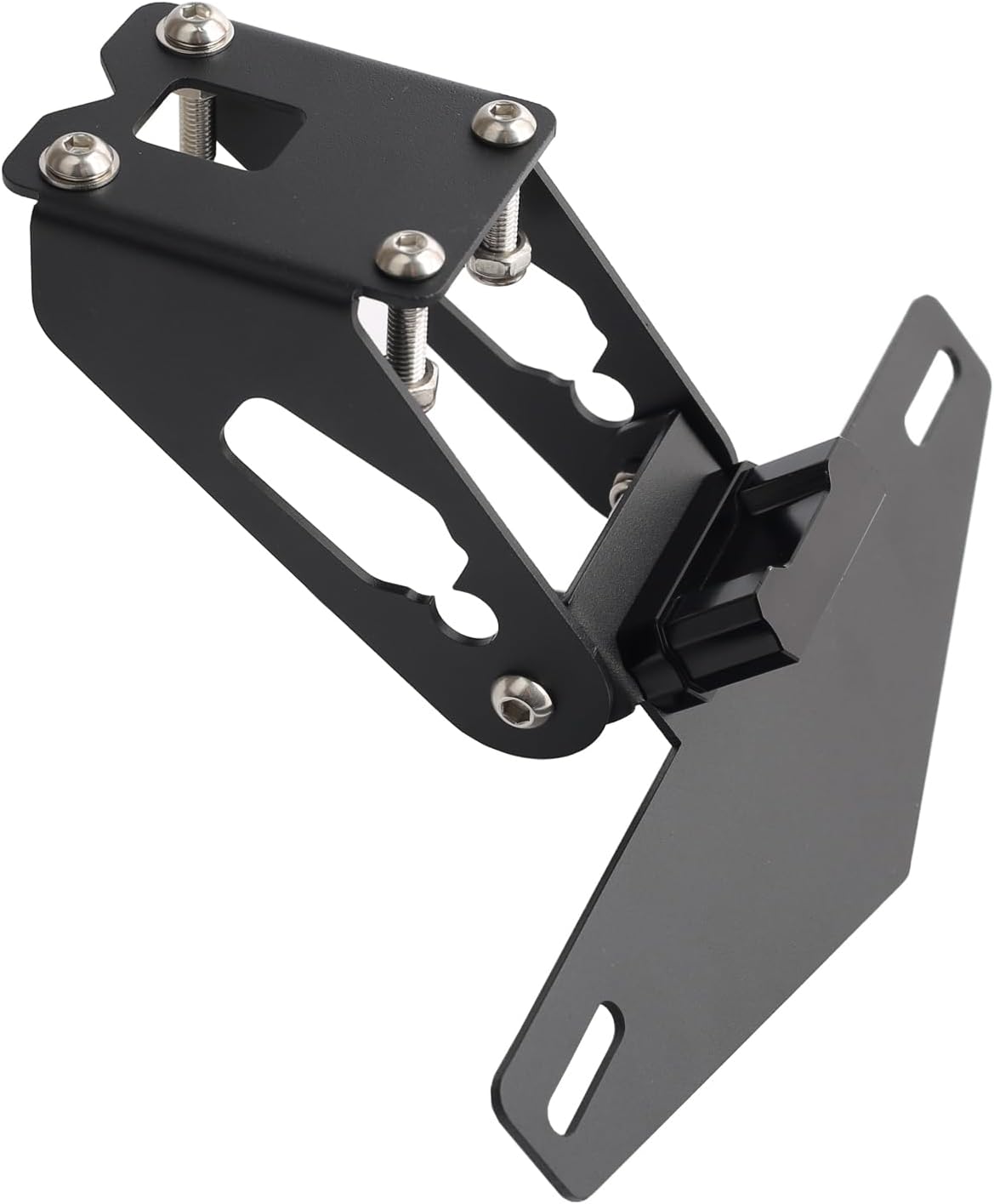 Tail Tidy Kit for Ninja ZX-6R ZX6R 636 2019-2025 Fender Eliminator Kit equipped foldable License Plate Holder, PLUG&PLAY License Plate Light