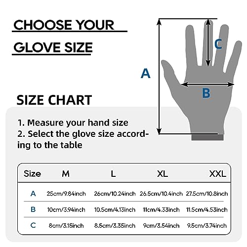 Schwer 3302-1 2 Pairs Freezeguard Winter Work Gloves thumb #5