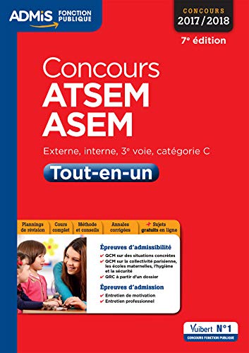 Télécharger Concours ATSEM et ASEM - Catégorie C - Tout-en-un - Concours 2017-2018 PDF Ebook En Ligne