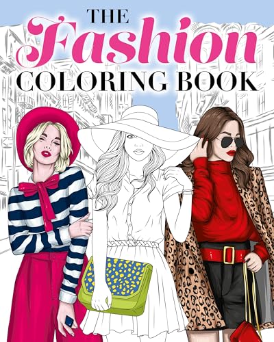 The Fashion Coloring Book (Sirius Creative Coloring)