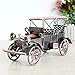 DinQ Metal Antique Vintage Car Model Home Décor Handmade Handcrafted Collections Collectible Vehicle (Bronze)