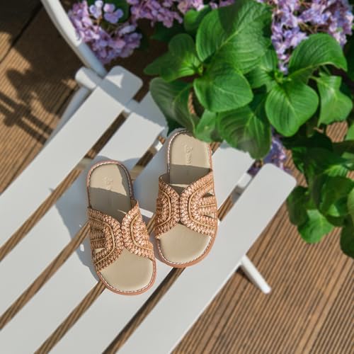 Image of THEE BRON Girls Cute Slip-On Slippers Stylish Sandals for Toddlers & Kids
