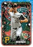 2024 Topps Holiday Baseball #H165 Paul Skenes Rookie Card