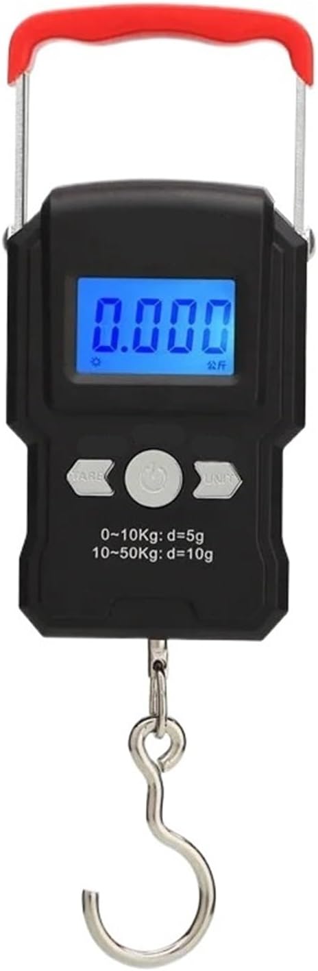 Hanging Hook Scale 50Kg/5g Digital Display Handheld Mini Electronic Weighting Scale