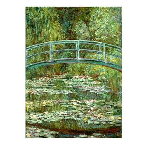 Peinture nénuphars Monet BIEMBI pour habiller un mur vide