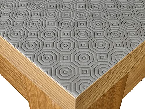 Karina Home ROUND Table Protector and Colours (Grey, 120cm) - Image 2