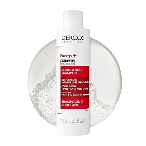 DERCOS TECHNIQUE Tratamiento Estimulante Anti-Caída Champú ENERGY+ 6.8 fl oz