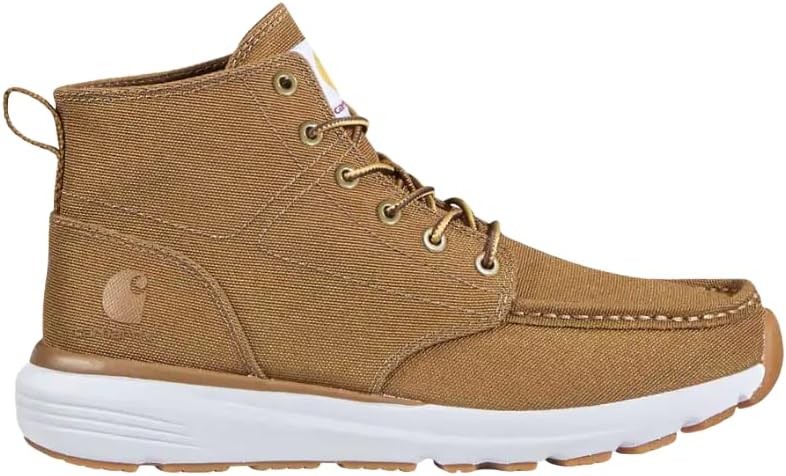 Carhartt Haslett Canvas Men's Chukka Boots - Moc Toe Work Boots for Men with Lightweight LWD Midsole, Arch Support Footbed and FastDry Lining - Image 2