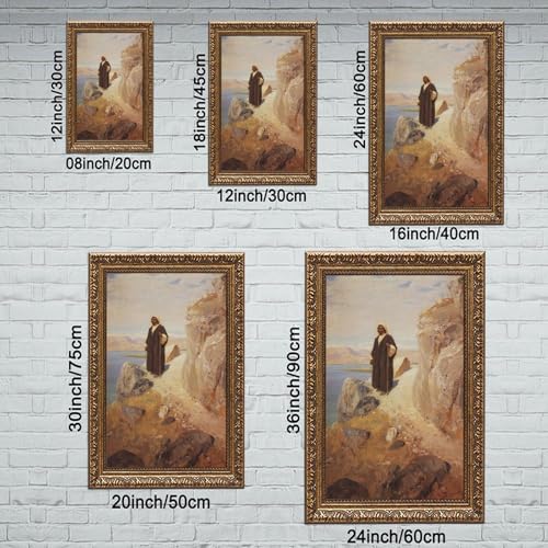 Tableau d'art Vasily Polenov Jésus en Galilée impression canvas premium