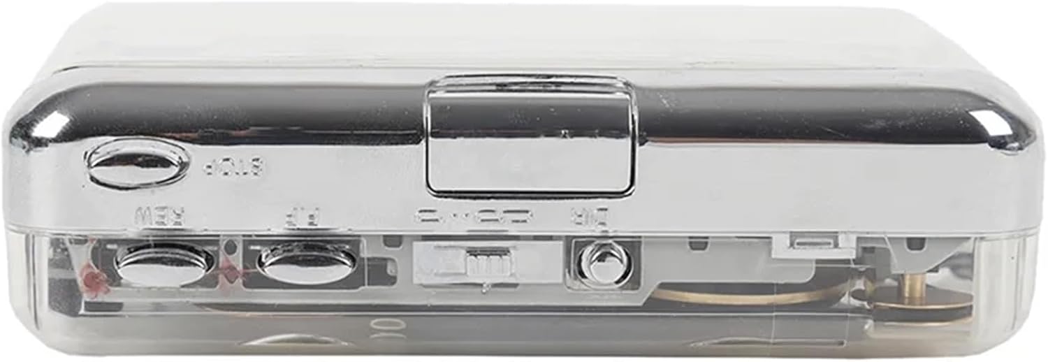 Cassette Players Transparent USB Cassette Player Tape Recorder to MP3 Music Capture to Format Portable