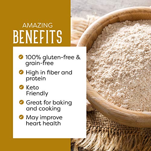 image for PuroRaw Chickpea Flour, 1lb, Garbanzo Bean Flour, Gluten Free Garbanzo