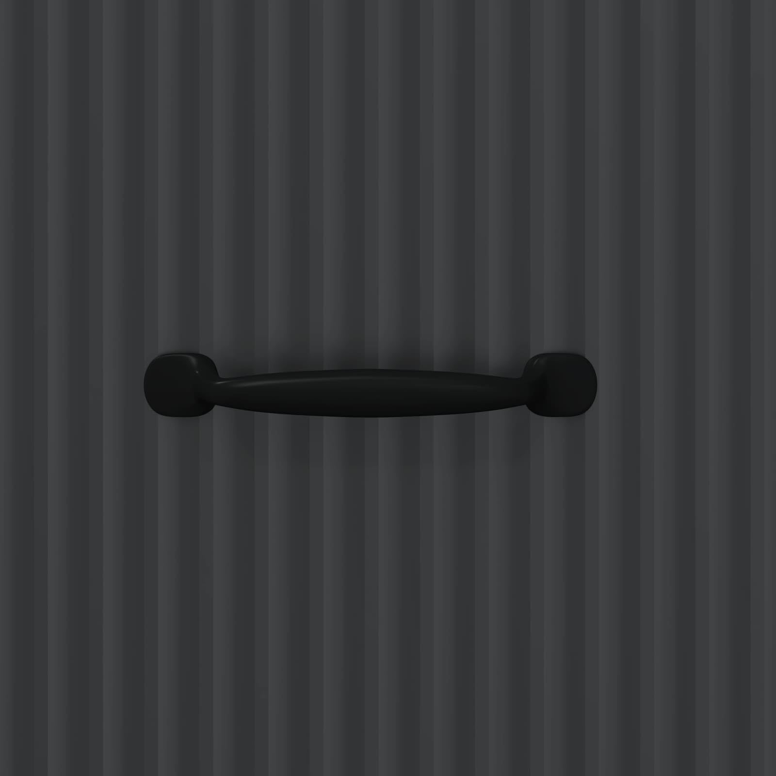 Mobile con 3 Cassetti Nero 66x34,5x87 cm Legno Ingegnerizzato | Cassettiera autoportante salvaspazio per soggiorno e studio, ideale per organizzare documenti e accessori quotidiani.