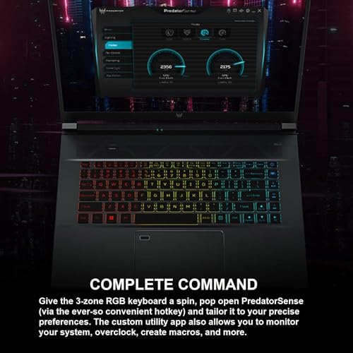 Predator Triton 500 SE Gaming Creator Laptop, 16" WQXGA 240Hz G-SYNC, Intel i7-12700H, GeForce RTX 3070Ti, 16GB LPDDR5, 1TB Gen 4x4 SSD, Killer Wi-Fi 6E, lettore di impronte digitali, tastiera - Notebook - Immagine 7